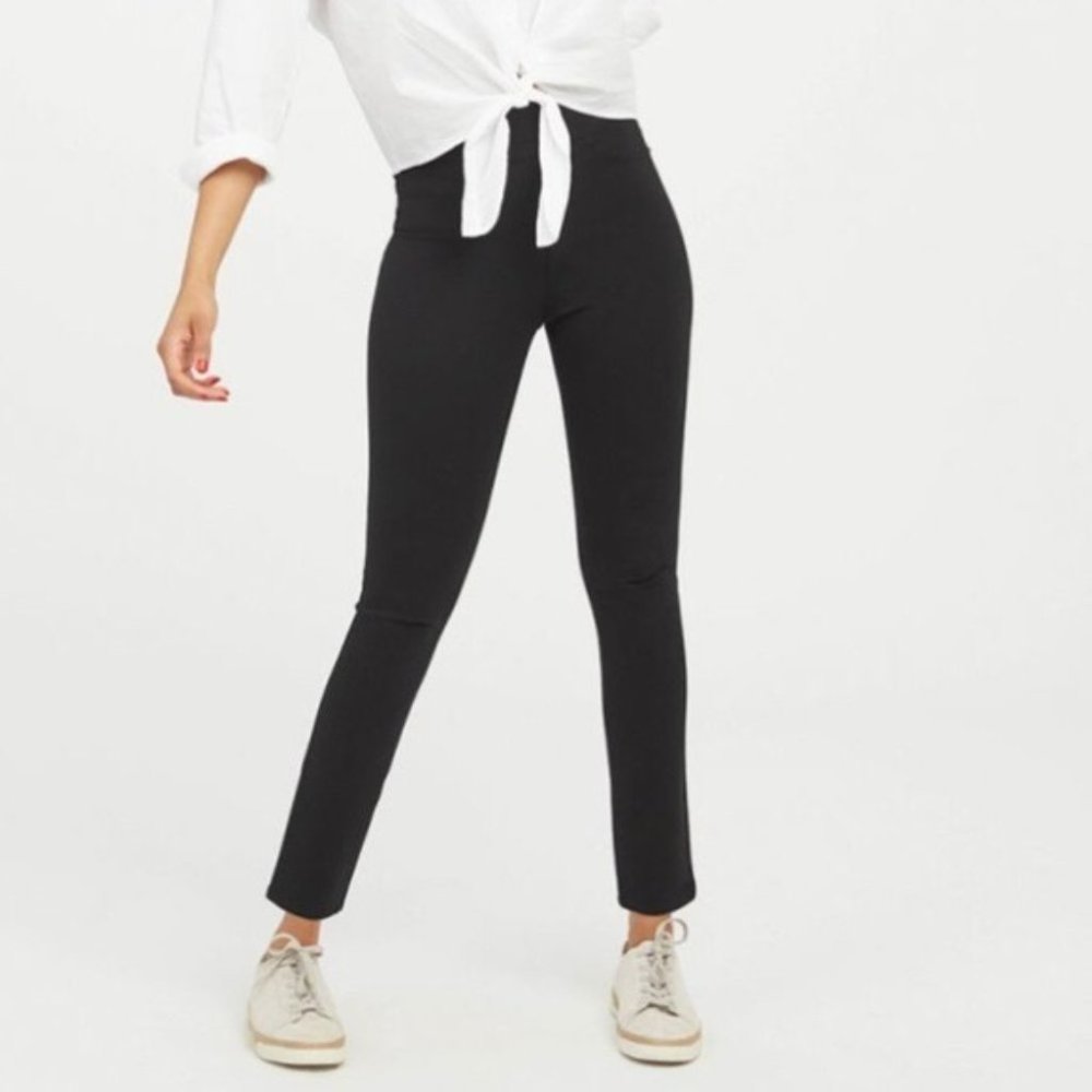 Spanx The Perfect Pant 4 Pocket Ponte Gray Size Small NWOT